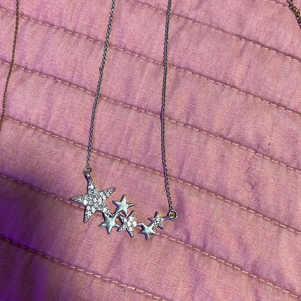 Necklace with stars